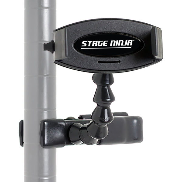 Stage Ninja Phone Mount with Clamp Base - KickStrap